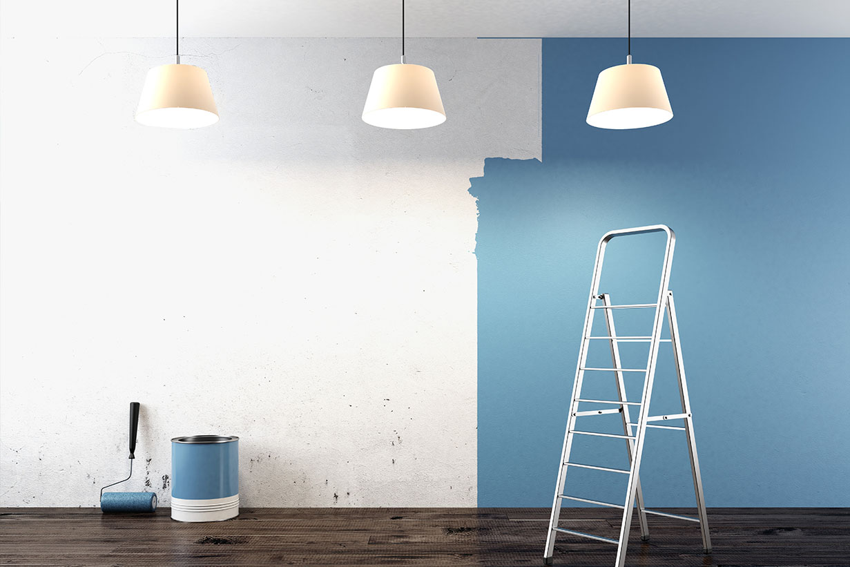 Our interior painting and decorating services